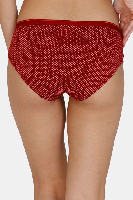Zivame Anti-Microbial Low Rise Full Coverage Hipster Panty (Pack of 3) - Multicolor — image 3